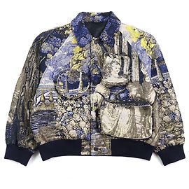 Giacca bomber ricamata con logo Louis Vuitton Multicolore