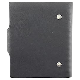 Hermès-Housse de carnet Hermes Ulysse PM Togo-Bleu,Bleu Marine