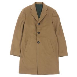 & Other Stories KITON Cashmere Chester Coat Camel 44 Men Brown Camel