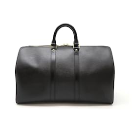 Louis Vuitton-Louis Vuitton Epi Keepall Travel Bag M59152-Black