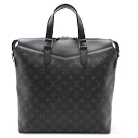 Louis Vuitton-Louis Vuitton Monogram Eclipse Explorer Briefcase M40567-Black,Grey