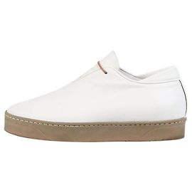 Fausto Santini Baskets en cuir Nappa blanc - taille EU 39 Blanc