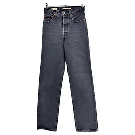 Jeans retos Ribcage Levi's cinza Cinza