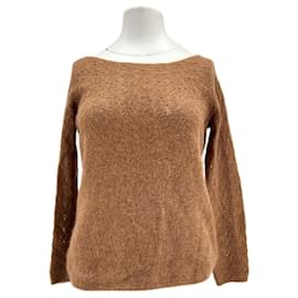 SéZane Brauner Wollpullover Braun