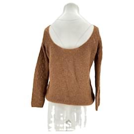 SéZane-Pull en laine marron-Brown
