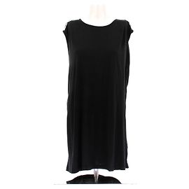 Givenchy Schwarzes Viscose Top mit Strass Schwarz