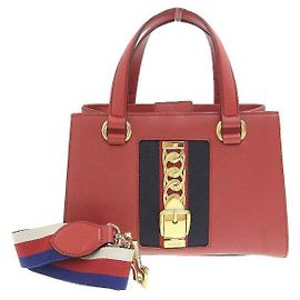 Gucci Leather 460381 200047 Red