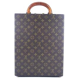 Louis Vuitton-Louis Vuitton Monogram Canvas Attache Case-Brown