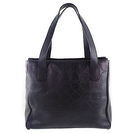 Bolsa tote de couro Kate Spade preta Preto Cinza