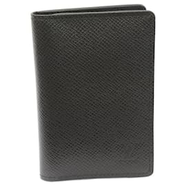 Louis Vuitton-Louis Vuitton Taiga Organizer de Poche Bifold Card Case M30537-Black