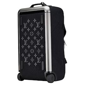 Louis Vuitton-Louis Vuitton Monogram Eclipse Horizon Soft Suitcase M20125-Black