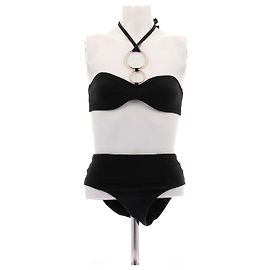 Autre Marque Bikini negro de 2 piezas Negro