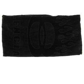 Balenciaga Asciugamano da bagno nero Nero