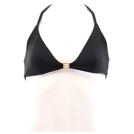 Fendi Bikini-Oberteil Schwarz
