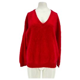 J.Crew Suéter de cachemira roja Roja