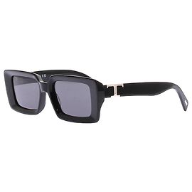 Tod's Gafas de sol rectangulares negras Negro