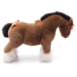 Hermès-Accessoire en peluche Hermes Elmmy PM-Marron