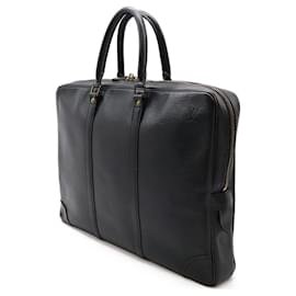 Louis Vuitton-Louis Vuitton Epi Porte-Documents Voyage Briefcase M54472-Black
