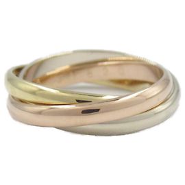 Anello Cartier Trinity Au750 Taglia 9.5 D'oro