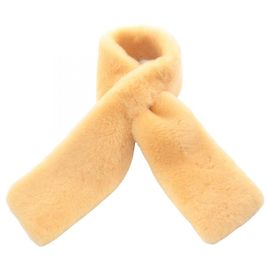 Sciarpa in shearling Bottega Veneta Beige