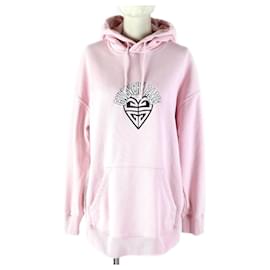 Givenchy-Givenchy Disney Oswald Cotton Pullover Hoodie-Pink