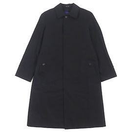 & Other Stories SANYOCOAT Cotton Cupra Logo Button Coat Black S Black