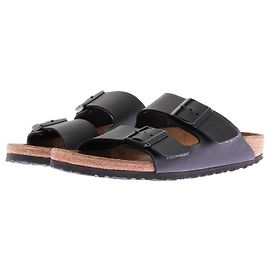 Birkenstock Sandali "Arizona" in pelle nera Nero