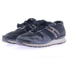 Hogan Tênis "R261" marinho com glitter Azul marinho
