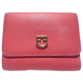 Portafoglio Trifold Furla Rosa