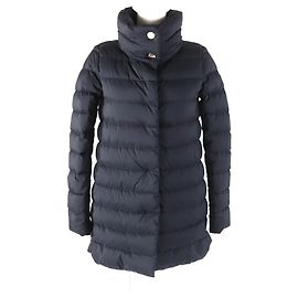 & Other Stories Herno Nylon Stand Collar Down Coat Black Women Black