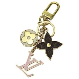 Louis Vuitton-Louis Vuitton Monogram Metal Key Ring M01187-Brown