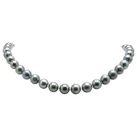 & Other Stories Collana in argento perla nera Argento