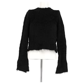 Paco Rabanne Wollpullover Schwarz Schwarz