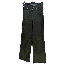 Rouje Calça de veludo caqui Caqui