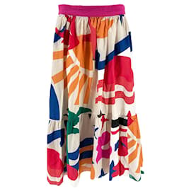 Eres Falda estampada Multicolor