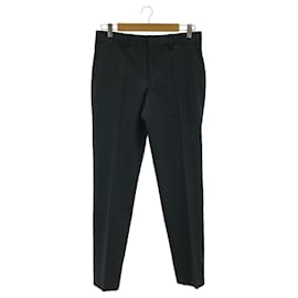 Hermès-Hermes Slacks Cotton Pants-Blue,Navy blue