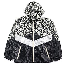 Céline Celine Nylon Zebra Look Jacket Multicolor 46 Multiple colors