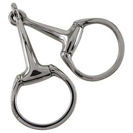 Hermès-Mors en métal Eggbutt Hermes Argent-Argenté
