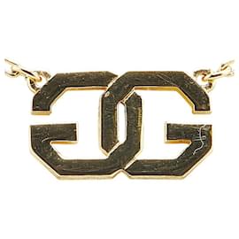 Givenchy-Givenchy GG Logo Necklace-Golden