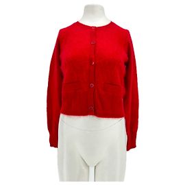 J.Crew Cardigan en cachemire rouge Rouge