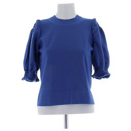 Autre Marque Pull en laine navy MOLLI Bleu