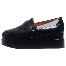 Robert Clergerie Schwarze Plattformslipper - Größe EU 38 Schwarz