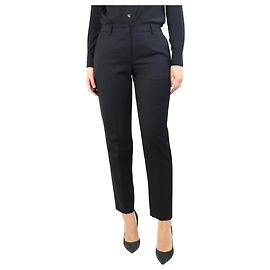 Paul Smith Black wool trousers - size UK 10 Black