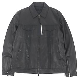 & Other Stories JOSEPH Lammlederjacke schwarz 48 für Herren Schwarz