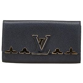 Cartera Larga de Cuero Capucines Louis Vuitton Otro