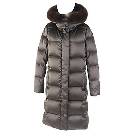 & Other Stories Mackintosh Polyester Down Coat Women Brown Dark brown