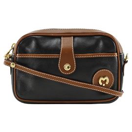 Autre Marque Bolsa de ombro de couro Mila Schon preta 2 em 1 Outro