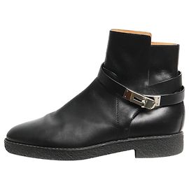 Hermès Black Neo ankle boots - size EU 38 Black