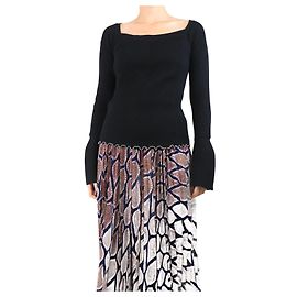 3.1 Phillip Lim Haut noir côtelé - taille S Noir