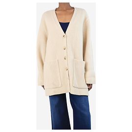 Totême Neutrale Wollcardigan - Größe XS Andere